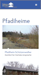 Mobile Screenshot of pfadiheim-winterthur.ch